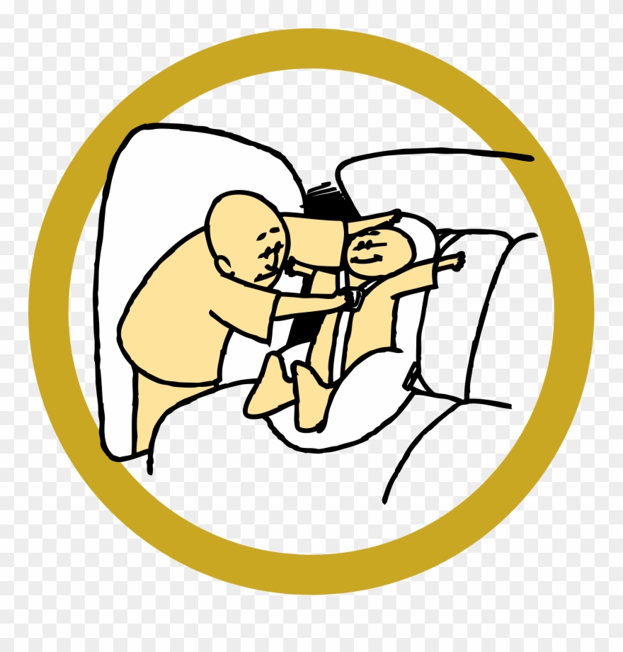 Open - Car Seat Installation Transparent Clipart - Png Download