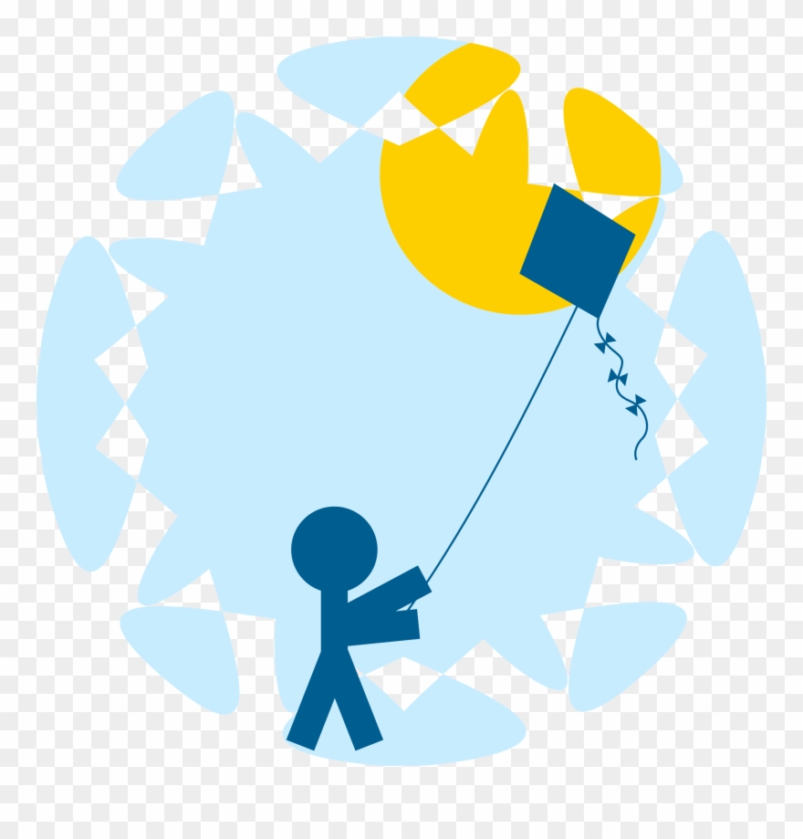 Big Image - Kite Silhouette Clipart