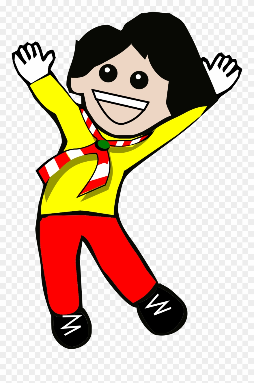 Big Image - Verbos En Ingles Jump Clipart