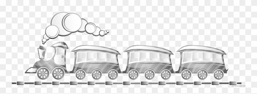 Svg Clipartblack Com Transportation Free - Choo Choo Train Clipart - Png Download