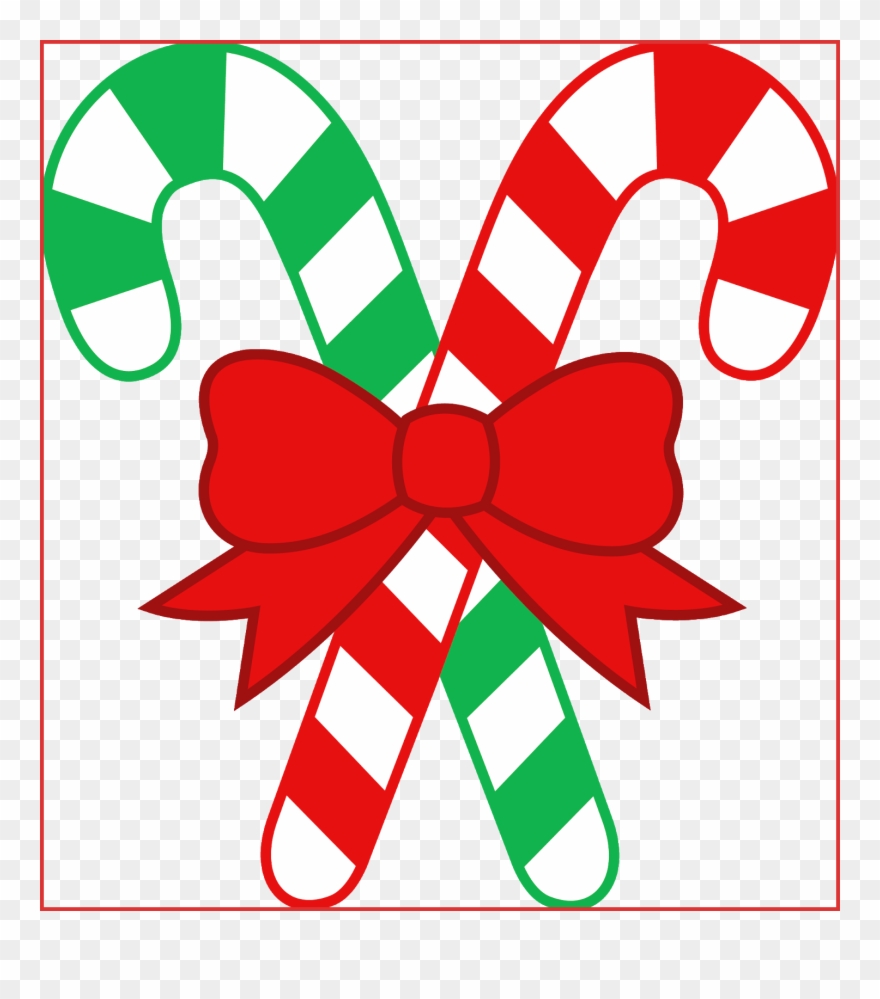 Holiday Clip Art - Candy Cane Clipart Transparent - Png Download