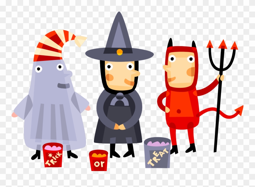 Spooky Clipart October - Halloween Costume Clipart Png Transparent Png