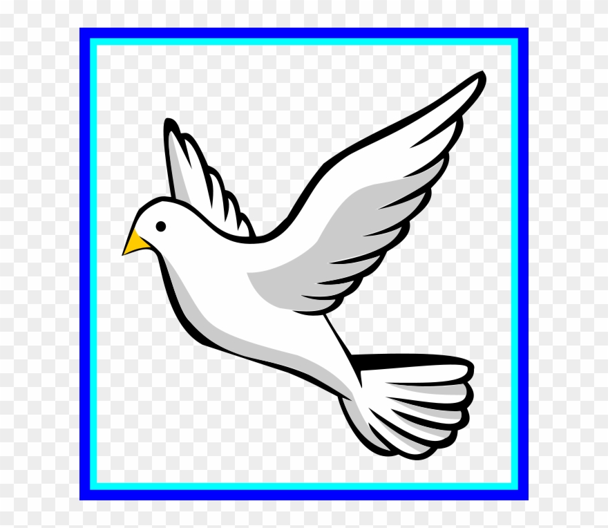 Dove Images Clip Art Dove With Cross Image Library - Transparent Background Dove Clipart - Png Download