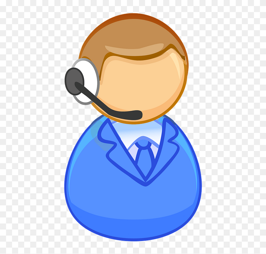Customer Service Representative Can Stock Photo Computer - Customer Service Clip Art - Png Download