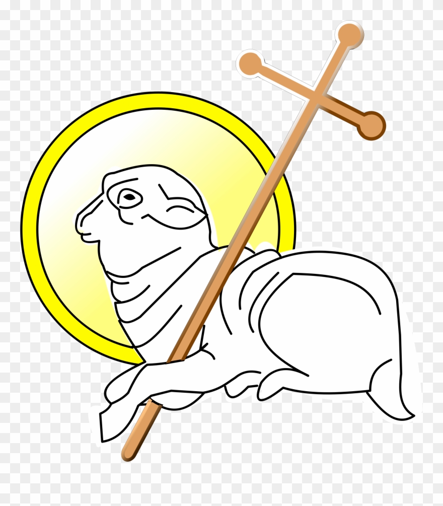 Lamb Of God Drawing Can Stock Photo - Lamb Of God Clip Art - Png Download