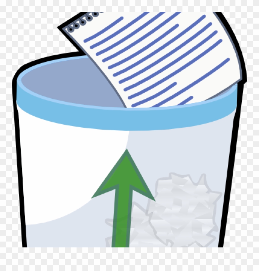 Garbage Can Clip Art 19 Garbage Can Banner Transparent - Trashcan Clipart - Png Download