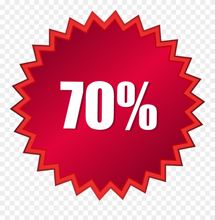 70% Clipart - Png Download