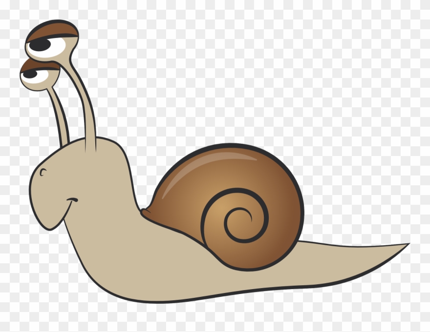 Snail Clip Art Free Vectors Clip Art Library Regarding - Snail Cartoon - Png Download