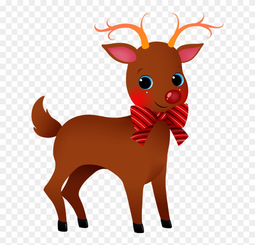 Reindeer Free To Use Clipart - Reindeer Clipart - Png Download
