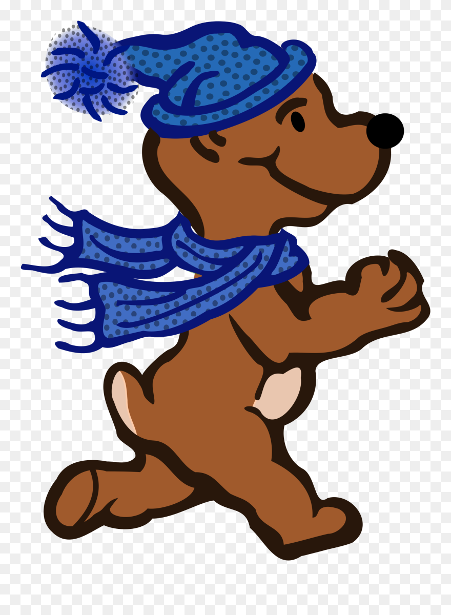 Clipart Active Bystander - Bear - Png Download