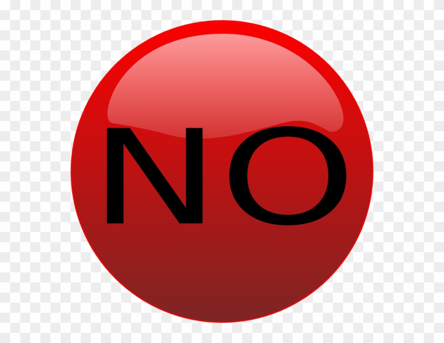 Picture Black And White Library Redbutton Clip Art - Free Clip Art No - Png Download