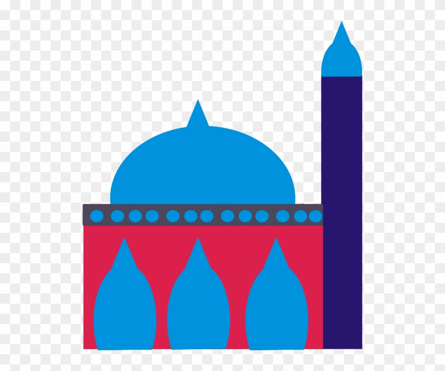 Mosque Clipart Clip Art Library Stock - Clipart Masjid - Png Download