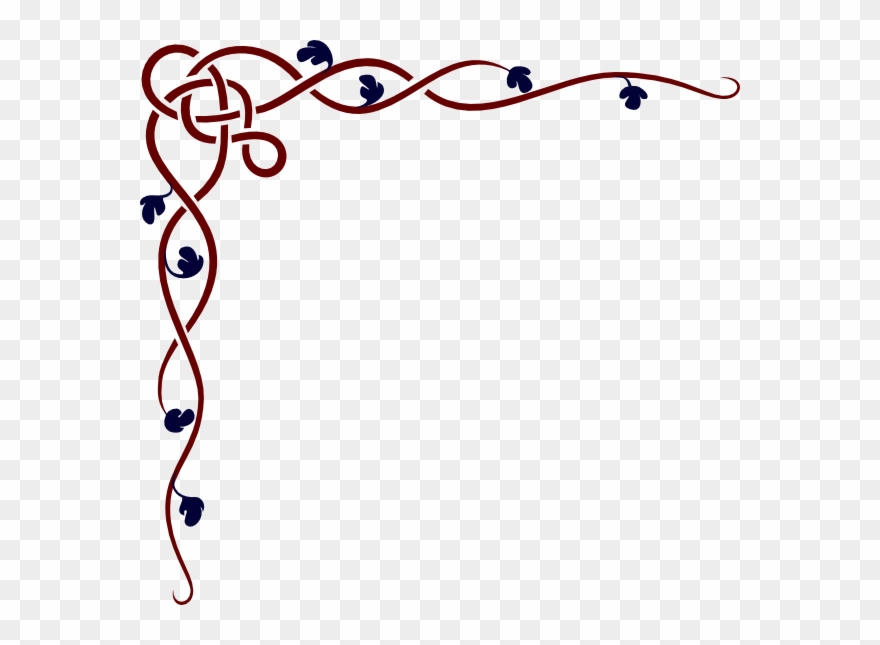 Indian Wedding Design Clipart - Red And Grey Borders - Png Download