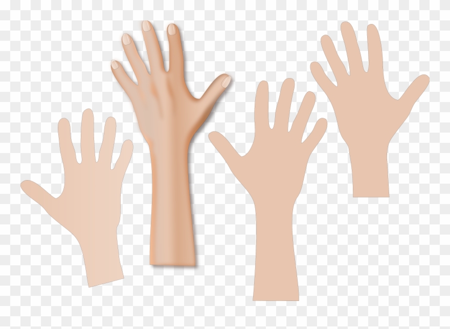 Reaching Hand Clipart - Hands Reaching Clipart - Png Download