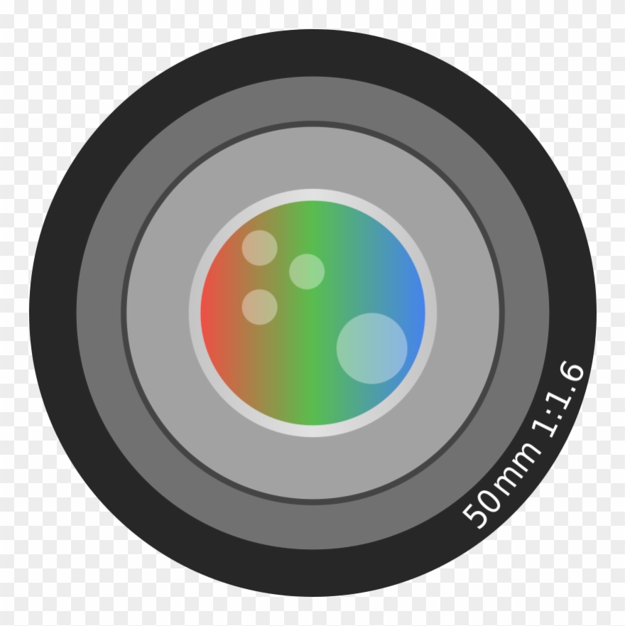 Camera Lens Clip Art And Stock Illustrations - Camera Lens - Png Download