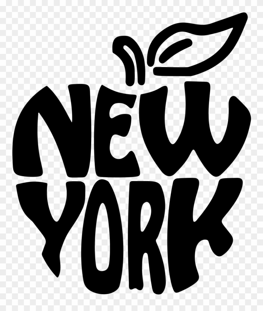 Clip Art Details - Big Apple New York Logo - Png Download