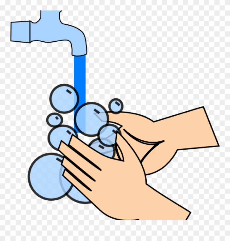 Clipart Washing Hands Washing Hands Clip Art At Clker - Wash Your Hands Clipart - Png Download