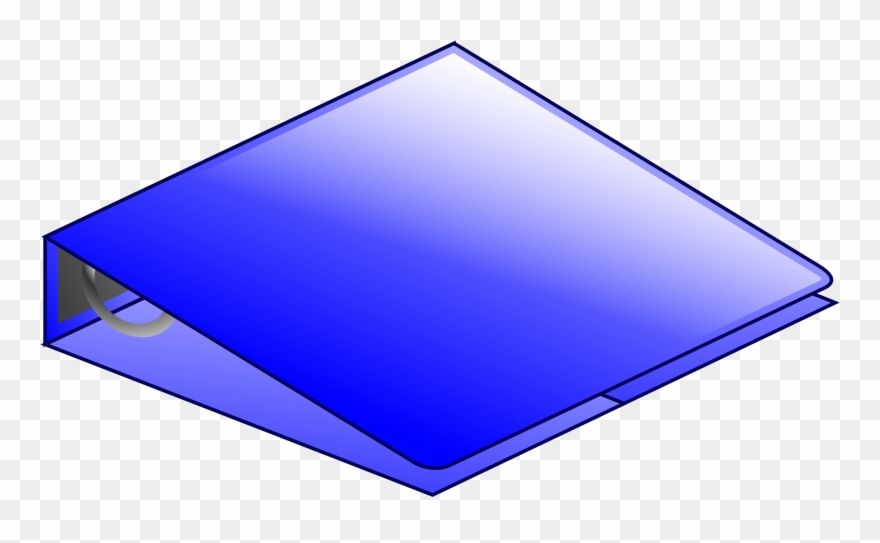 Clipart Blue Ring Binder Png Microsoft Office Clipart - 3 Ring Binder Clipart Transparent Png
