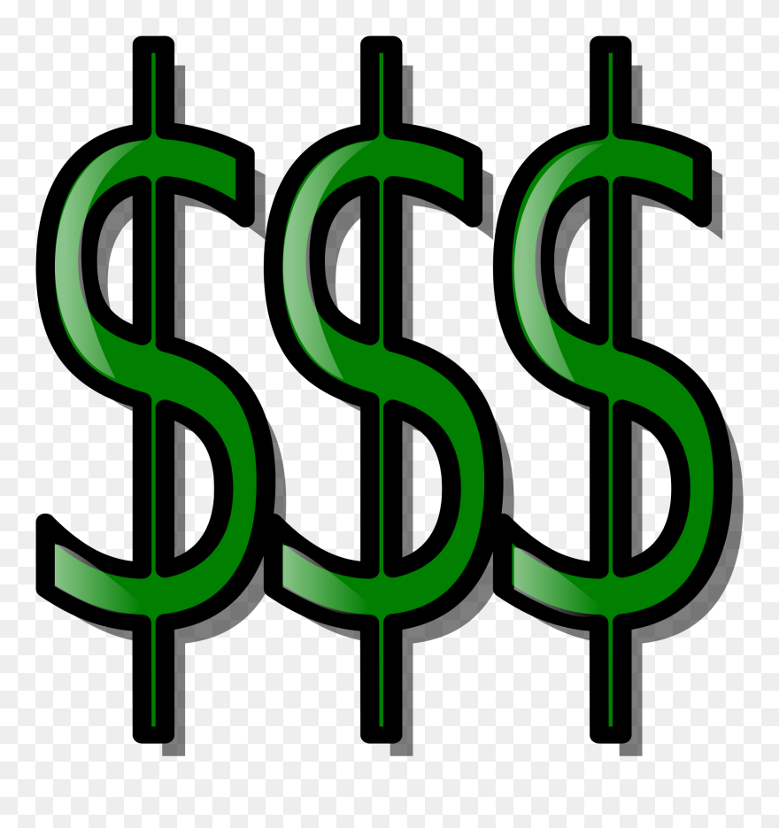 Vector Stock No Background Techflourish Collections - Money Sign Clip Art - Png Download