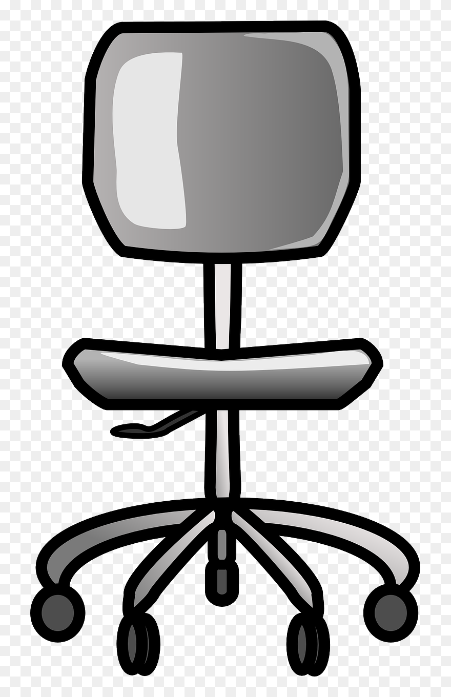 Office-chair - Desk Chair Clipart - Png Download
