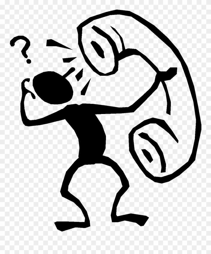 Beans Office Clip Art - Stick Figure On Phone - Png Download