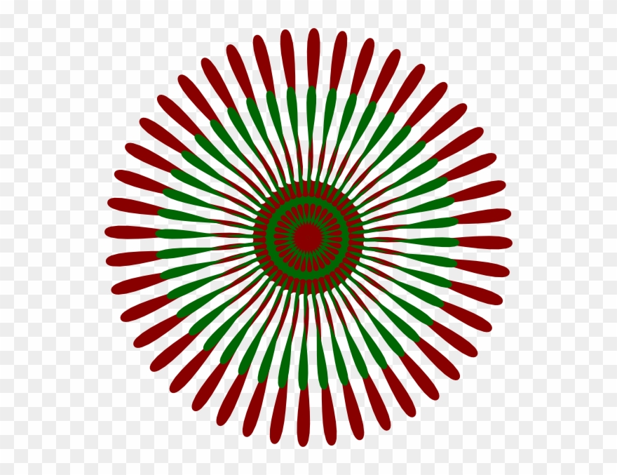 Round Flower Design Png Clipart