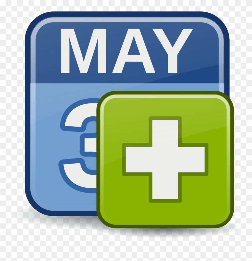 Big Image - Add Appointment Icon Png Clipart