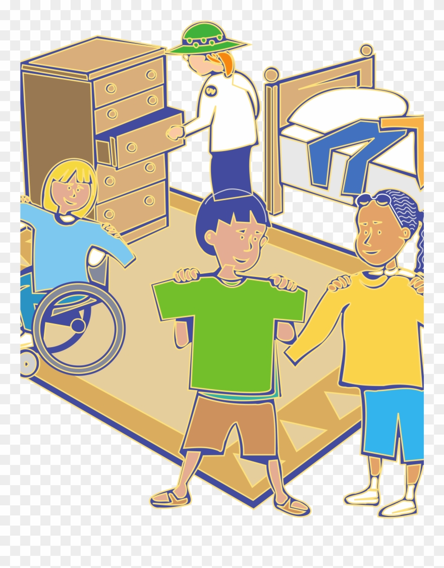 Getting Dressed Free Clipart New - Getting Dressed Clipart - Png Download