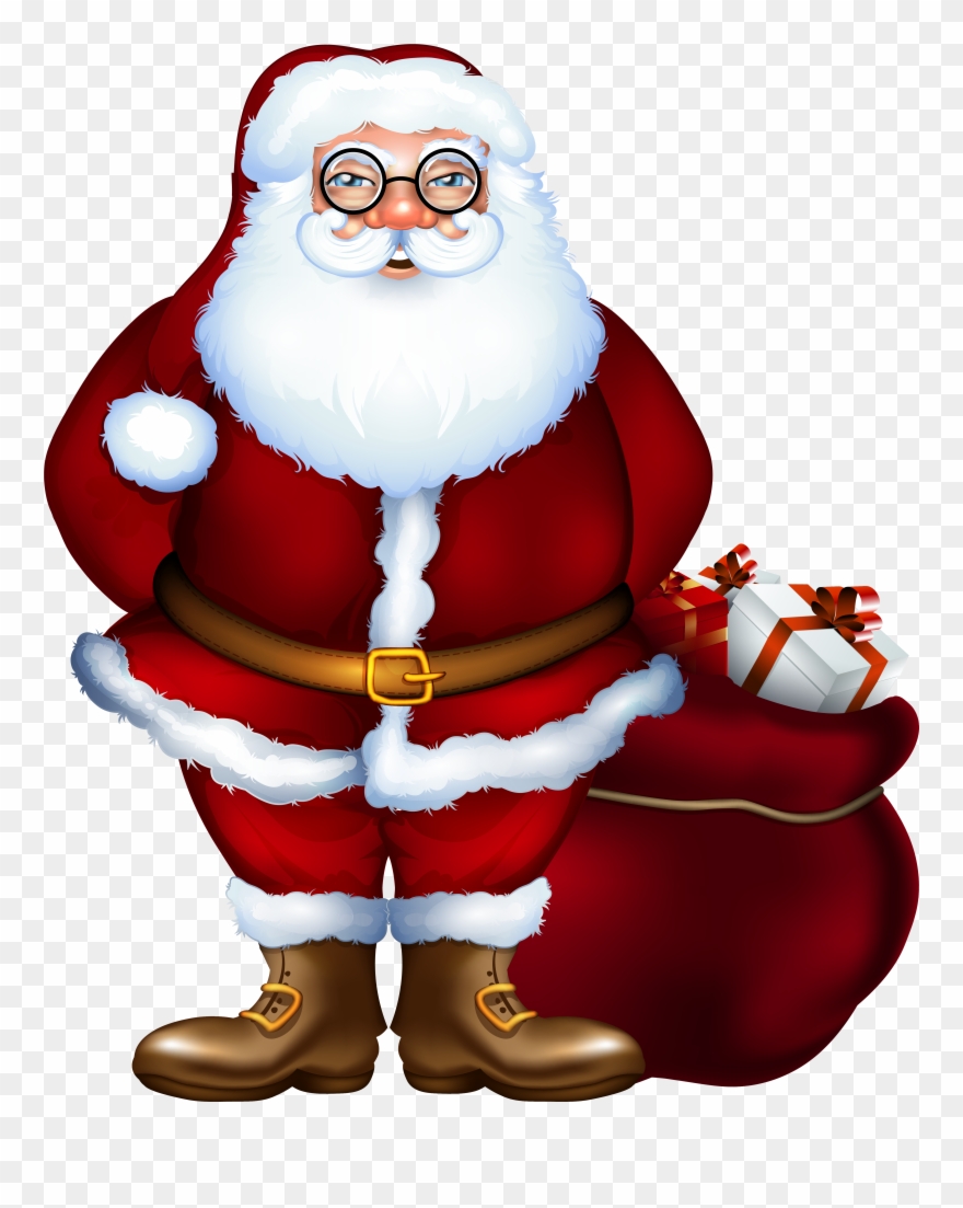 Download Image Black And White Download Orange D Clip - Best Santa Claus Png Transparent Png