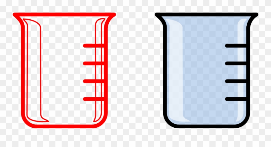 Ves1 - Easy To Draw Beaker Clipart