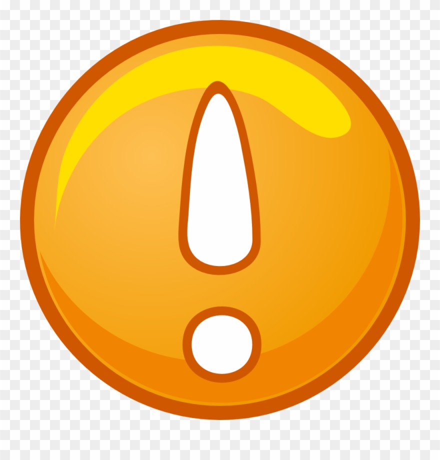 Free Vector Attention Sign Exclamation Clip Art - Attenzione Clipart - Png Download