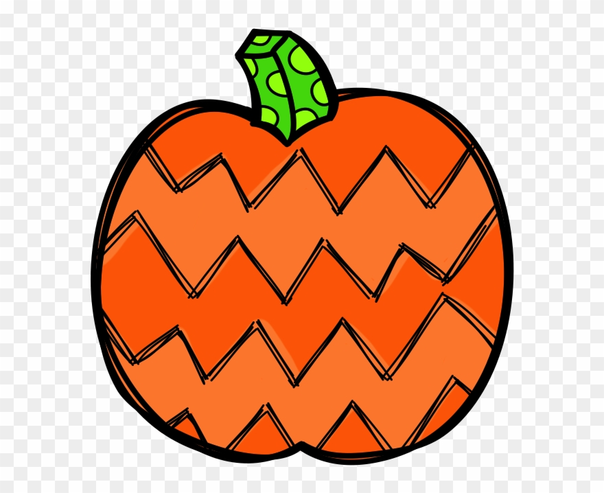 Clipart, Pumpkin Clipart Puppy In Pumpkin Graphic Royalty - Patterned Pumpkin Clipart - Png Download