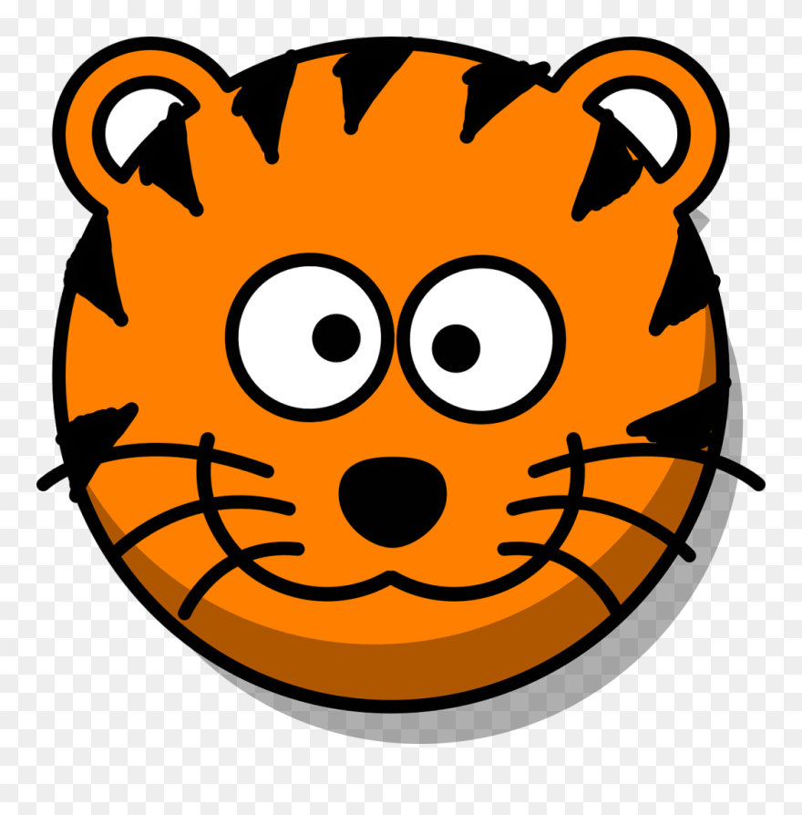 Clipart Info - Clip Art Tiger Face - Png Download