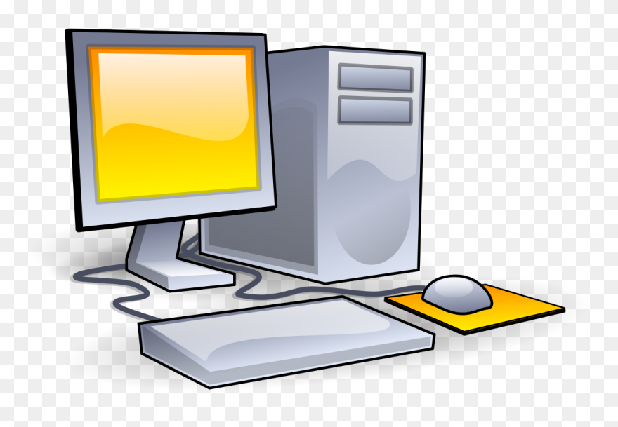 File - Desktop-pc - Svg - Computer Clipart - Png Download