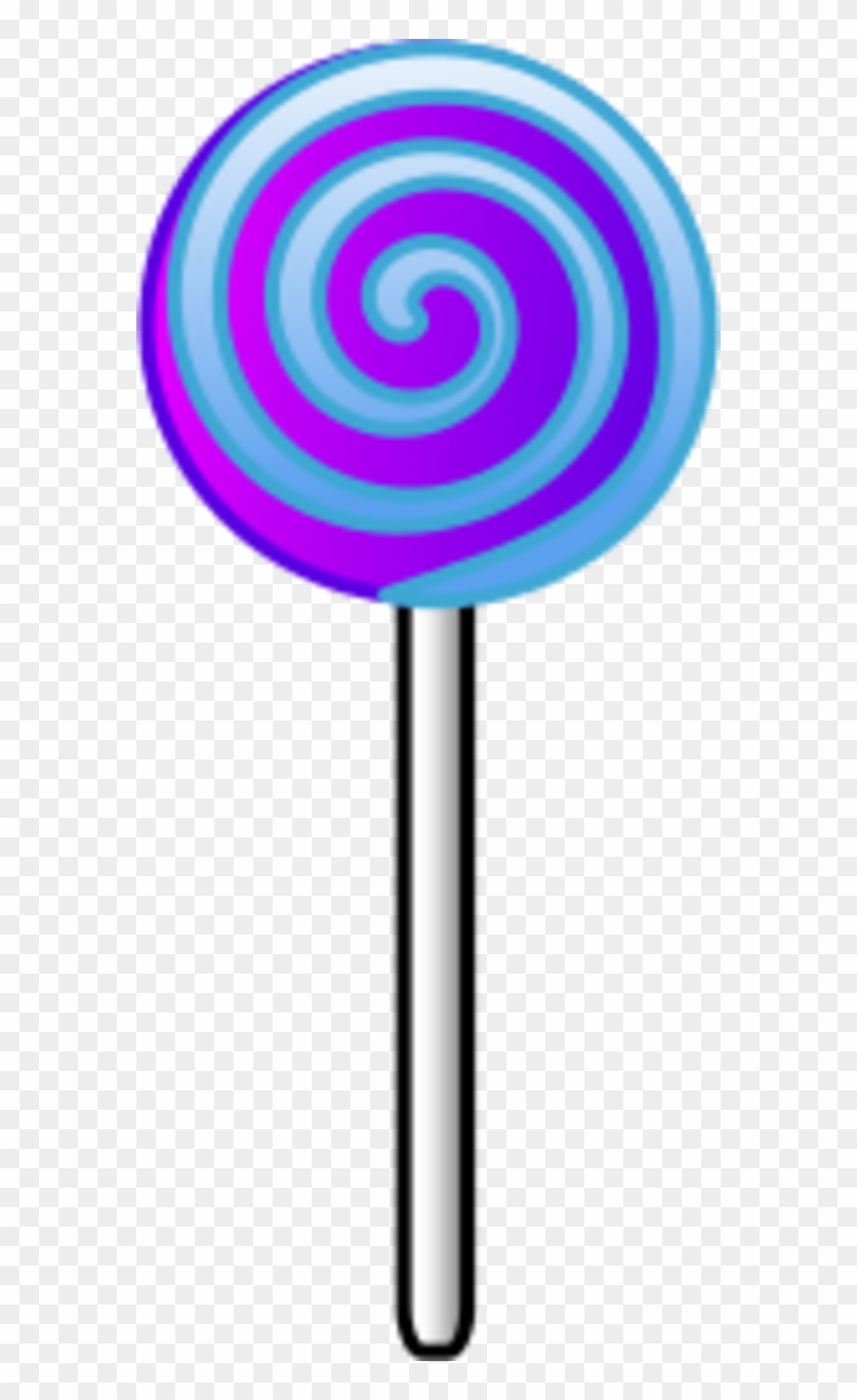 Office Clip Art Striped Lollipop Clipart Free Download - Transparent Background Lollipop Clipart - Png Download
