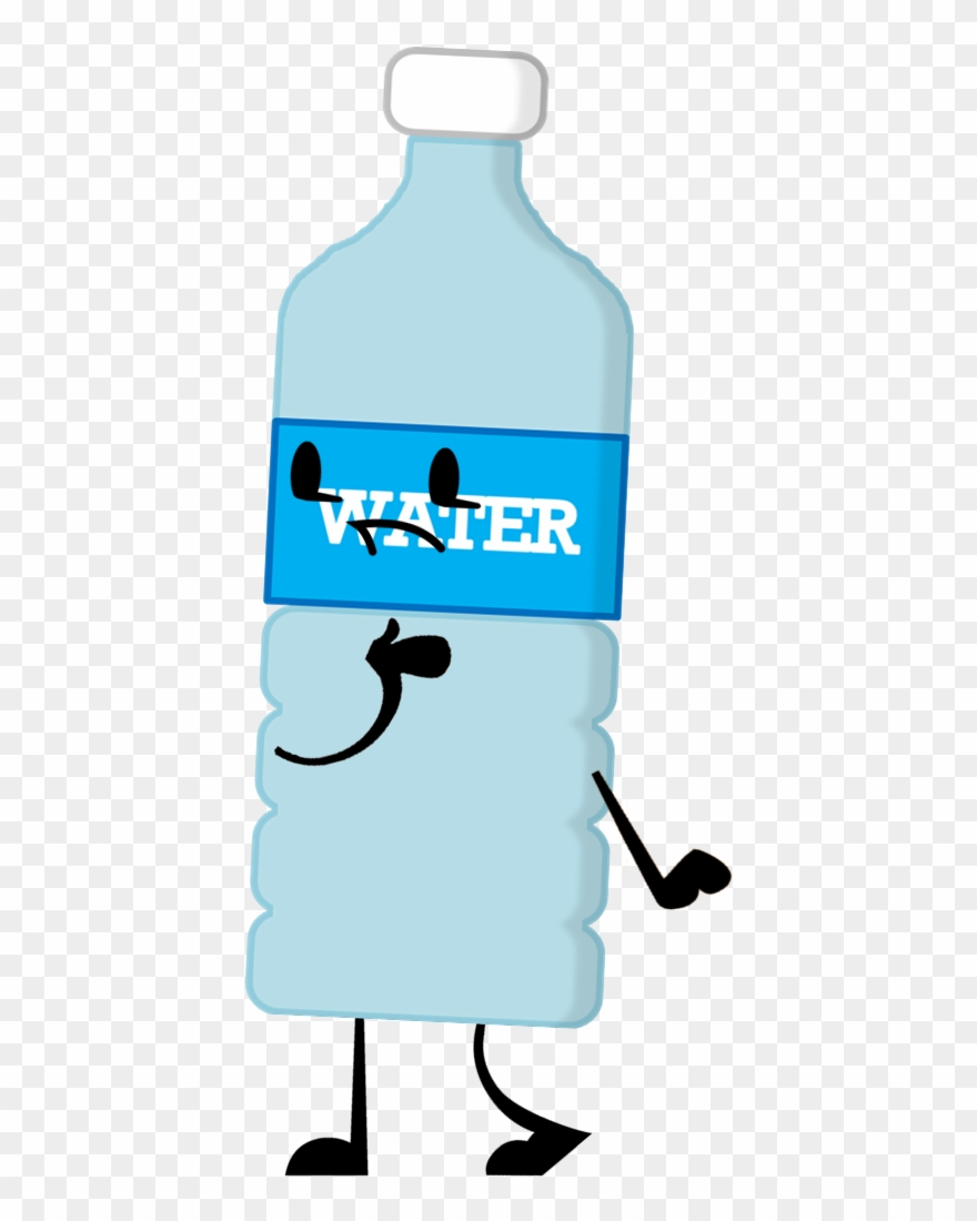 Water Bottle Pose - Battle For Dream Island Water Clipart