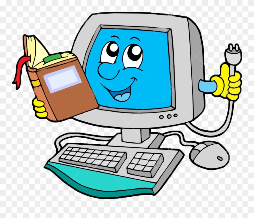 Laptop Computer Clip Art - Cartoon Clip Art Computer - Png Download