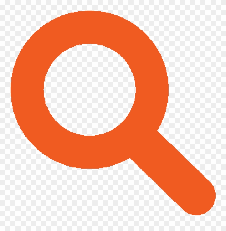 Search Icon Png Orange Clipart