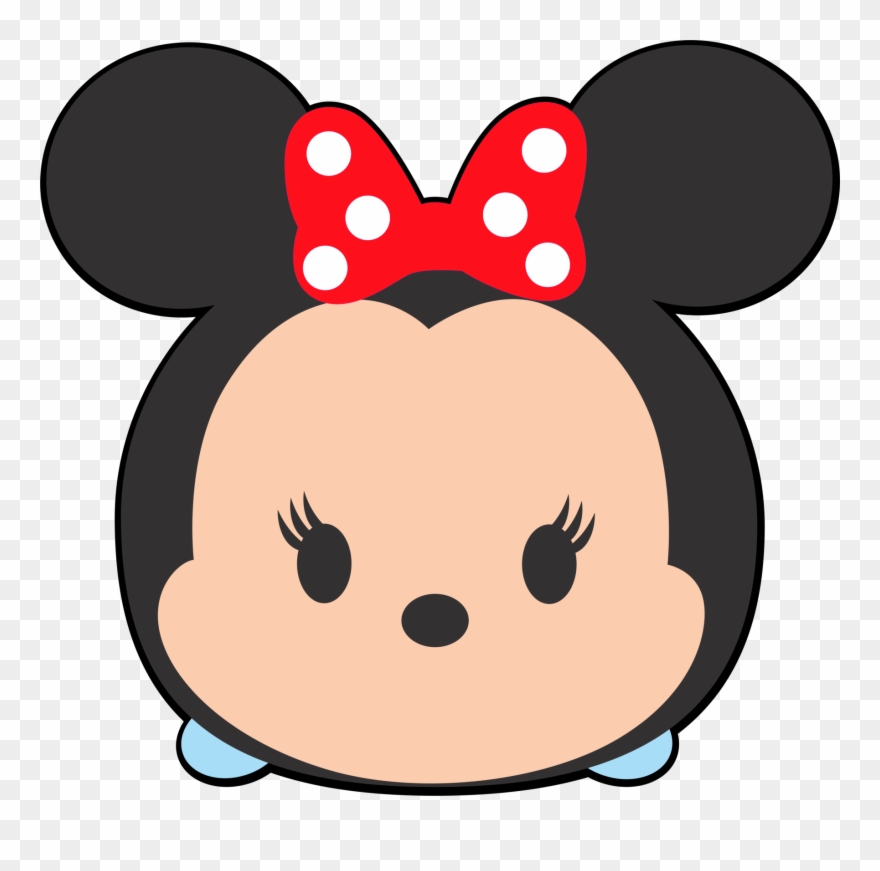 Computer Mouse Clipart Clip Art - Tsum Tsum Mickey Minnie - Png Download