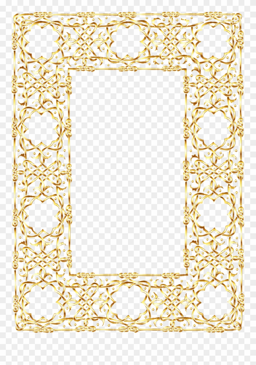 Gold Frame With No Background Clipart Desktop Wallpaper - Frame Png No Background Transparent Png