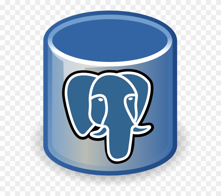 Database Clipart Transparent - Postgres Db - Png Download