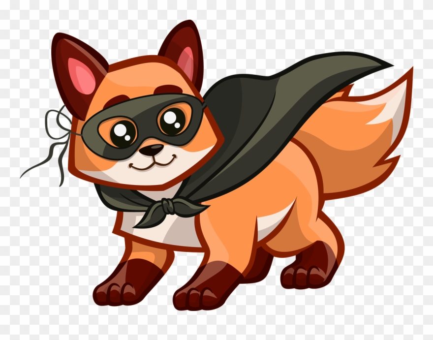 Free To Use & Public Domain Fox Clip Art - Cute Clipart Foxes - Png Download
