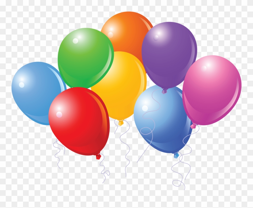 Balloon Clip Art Images Free Download - Birthday Balloons Cartoon - Png Download