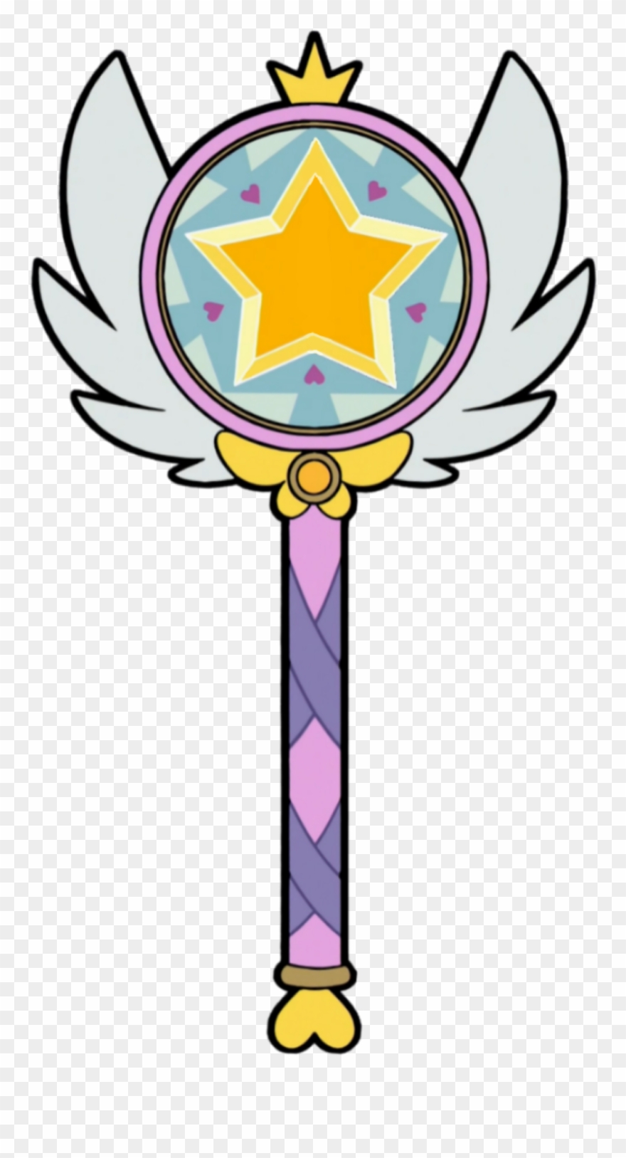 Star Butterfly's Class-2 Wand - Varita De Star Vs Las Fuerzas Del Mal Clipart