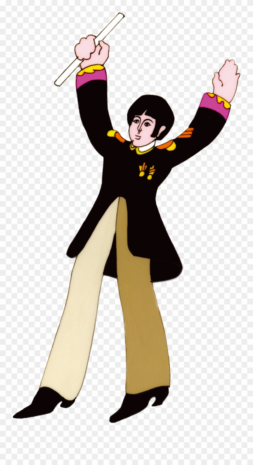 Svg Royalty Free Download Yellow Submarine Paul Mccartney - Beatles Yellow Submarine Png Clipart