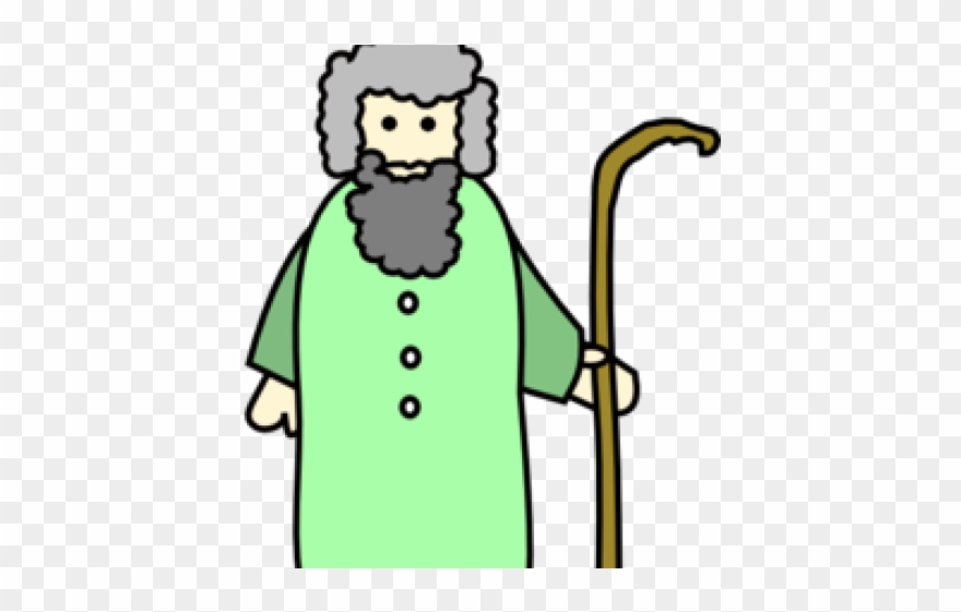 Shepherd Boy Clipart Shepard - Dibujo De Pastor De Ovejas - Png Download