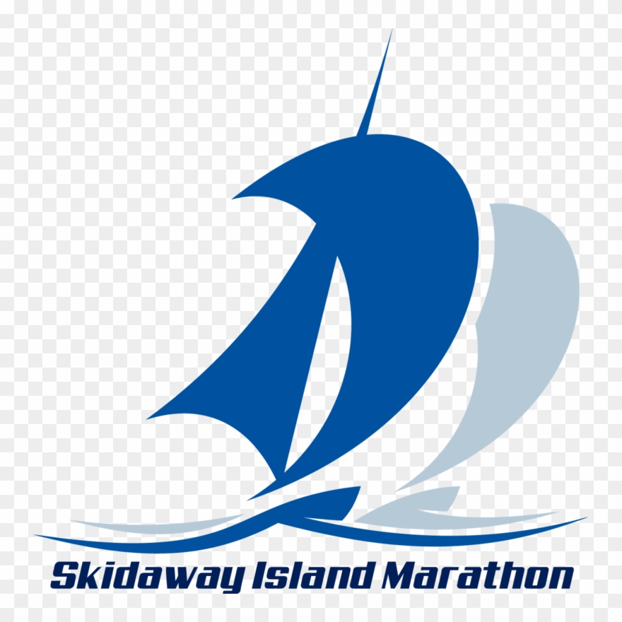 Optim Orthopedic Skidaway Island Marathon & Half - Dessin Bateau Bleu Clipart