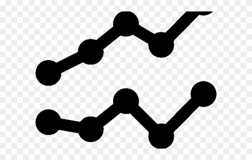 Graph Clipart Data Tracking - Line Chart Icon Gif - Png Download