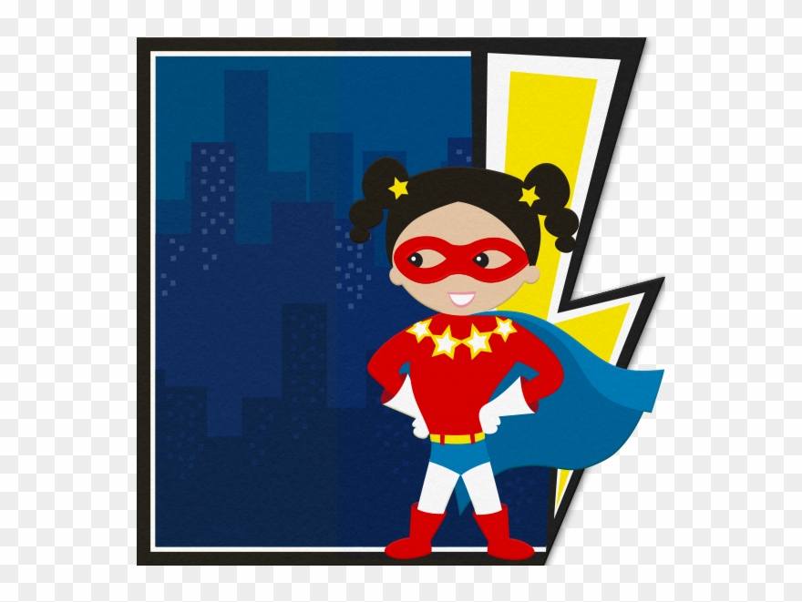 Select A Version - Superhero Birthday Invitations Clipart