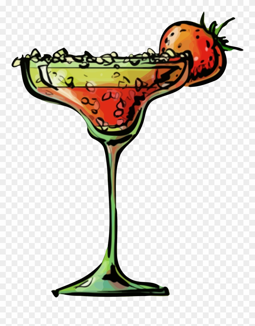 The Discussed Download Found Actually Published On - Strawberry Daiquiri Png Drink Clipart